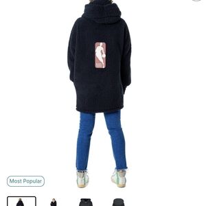 NBA Charcoal Sherpa Lounger